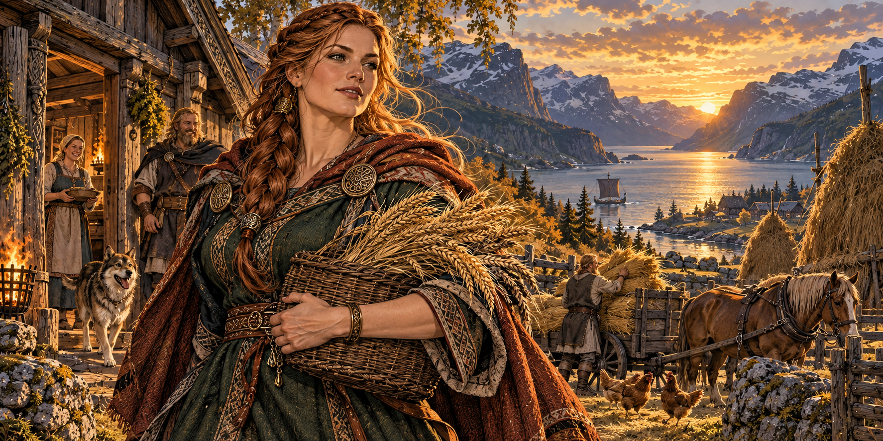 Autumn Equinox illustration